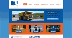 Desktop Screenshot of miningsuppliersbc.ca